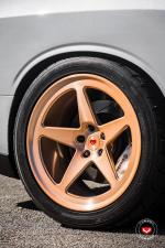 Dodge Challenger SRT Hellcat on Vossen Wheels (LC-101) 2018 года